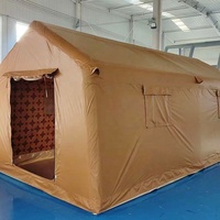 Tente Gonflable en Toile Oxford de Haute Qualité pour 3-5-6 Personnes, Grande Tente de Désert Imperméable du Moyen-Orient, Portable et à Montage Rapide