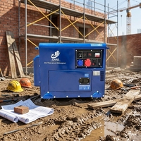 JiWei Power 800W 10KW 10KVA Leiser Luftgekühlter Automatisch Startender Dieselgenerator für Wohn- und Industriegebrauch