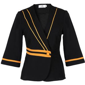 Elegante stile africano taglie forti da donna Set due pezzi di <span class=keywords><strong>turchia</strong></span> elegante gonna carriera abito lungo africano abito da ufficio - Product Image 5