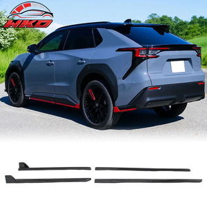 Convient pour Subaru Solterra 2023-2026, jupes latérales style ST, noir brillant - Product Image 1