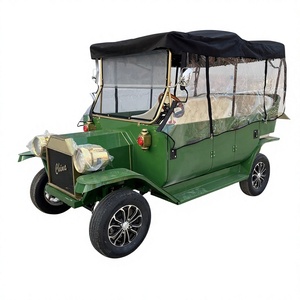 รถยนต์ไฟฟ้าสี่ล้อ HKBG คลาสสิค เรโทร รุ่นหรูหรา สไตล์วินเทจ พร้อมมอเตอร์ AC - Product Image 2