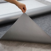 Tapis de protection anti-poussière pour carrelage de 0,5 à 3 mm, pour escaliers, couloirs, pièces, en fibres douces et épaisses, en polyester recyclé, en feuille de plastique PE