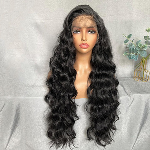 Capelli Umani Vergini 100% Naturali, Allineati alle Cuticole, Ondulati, 13*4 Lace, da Pakistan, Perù e India - Product Image 1