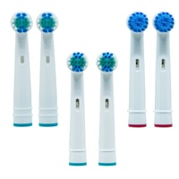 Diş fırçası başı uyumlu Oral b elektrikli diş fırçası yedek fırça kafası oral-b için diş fırçası başı