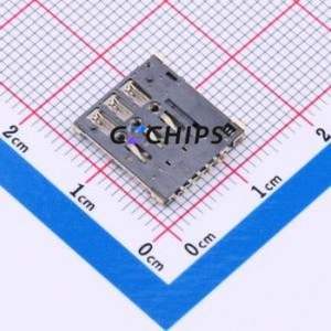 SMN-303 <b>SIM</b> <b>Card</b> Connector SMD Connector Self-Return Type Nano <b>SIM</b> <b>Card</b> <b>Card</b> <b>Holder</b> With <b>Card</b> Detection - Product Image 2