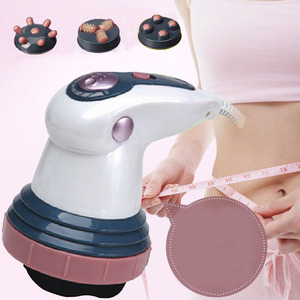 Electric Full Body Massager With 4 Massage Heads For Neck Waist Hips Legs Back Feet Slimming Fat Burning Machine - Product Image 1