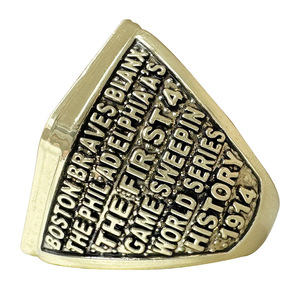 Bague de championnat de la <span class=keywords><strong>Série</strong></span> mondiale MLB Boston <span class=keywords><strong>Atlanta</strong></span> Braves 1914, vente directe d'usine - Product Image 3