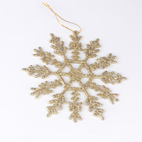 Winter Kerst Opknoping Sneeuwvlok Decoraties Glittery Grote Witte Sneeuwvlok Voor Wonderland Vakantie New Year Party Home Decor