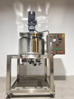 Cuve de mélange en acier inoxydable antidéflagrante 50L 100L 200L, mélangeur de savon liquide, réservoir de mélange de shampoing à double enveloppe