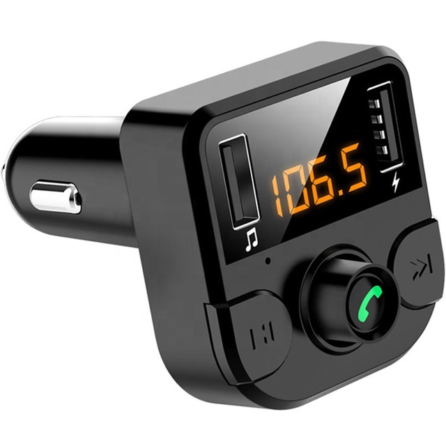 Car Wireless FM Transmitter Wireless Audio MP3 USB Player TF Car Kit Dual USB Charger bluetooth Car Mp3