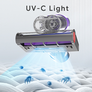OEM Customization P820 Vacuum Cleaner Dust Mite Controller with UV Lights for Baby <strong>Bed</strong> Sofa &amp; <strong>Mattress</strong> <strong>Cleaning</strong> - Product Image 4
