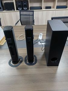 วูฟเฟอร์ลําโพงโฮมเธียเตอร์ลําโพงสมาร์ท <span class=keywords><strong>100W</strong></span> ที่ถอดออกได้ Sound Bar เดี่ยว 3D ระบบ <span class=keywords><strong>Soundbar</strong></span> สําหรับทีวีซับวูฟเฟอร์ - Product Image 4