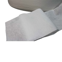 Papier absorbant respirant écologique léger en rouleau géant Airlaid moelleux pour matières premières de serviettes hygiéniques