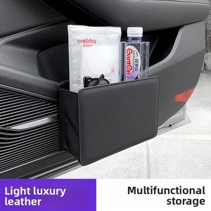 Car Trash Can & <b>Storage</b> Box-Door Hanging & <b>Seat</b> Back <b>Storage</b> Bag for Interior Supplies - Product Image 3