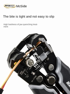 <span class=keywords><strong>Msd</strong></span> công nghiệp tự động 200mm dây thép vũ nữ Thoát y đa chức năng uốn tóc bồng plier mịn hàm bề mặt mềm Grip nhựa Metric - Product Image 2