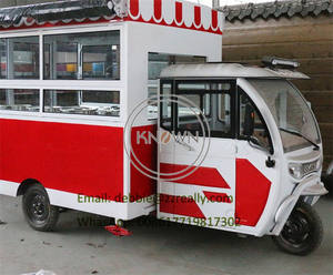 Nueva Camioneta de Comida Móvil y Carrito de Café de China, Velocidad de 30 km/h, Potencia de 1500 W, Certificación CE, Garantía de 3 Años - Product Image 4