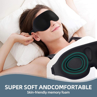 Masque de sommeil 3D pour les yeux, ensemble de voyage, fournisseur de masques oculaires avec logo, bandeau pas cher et bouchons d'oreilles en mousse anti-bruit