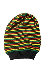Bonnet Rasta tendance à revers pour dreadlocks, promotionnel et abordable - Product Image 5
