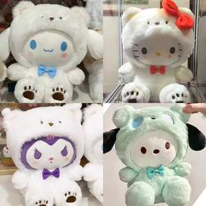 Fabrieksverkoop Anime Schattige Cartoon Kuromi Sanrioed Plushies Melodie Kat Kawaii Knuffels Speelgoed Klauwmachine Speelgoed Pluche Pop - Product Image 6