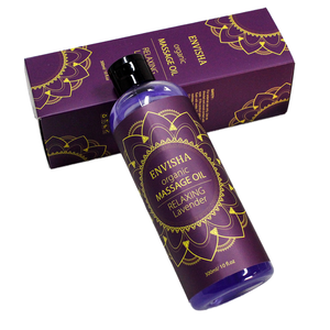 น้ำมันมะพร้าวลาเวนเดอร์บริสุทธิ์สำหรับผิวและรอยแตกลาย น้ำมันนวดตัว - Product Image 2