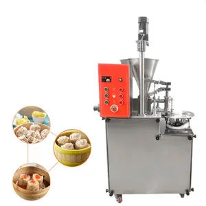 Yarı otomatik Siomai yapma makinesi Siu Mai Dim Sum Siomai makinesi aperatif gıda tahıl ürün yapışkan pirinç hamur makinesi