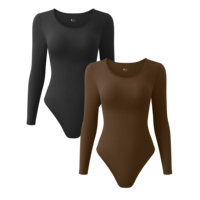 Nueva llegada de ropa de mujer de manga larga de entrenamiento Fitness & Yoga Wear Gym Yoga Bodysuits