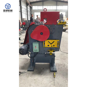 Thủy lực lớn góc sắt thép kim loại lỗ Máy đa chức năng hướng dẫn sử dụng kết hợp <span class=keywords><strong>CNC</strong></span> thép cắt đấm Máy cắt - Product Image 4