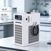 Refroidisseur de laboratoire à circulation LICHEN CCA -20C, 600W, réservoir 4L, pompe 10L/min pour évaporateur, vente en gros