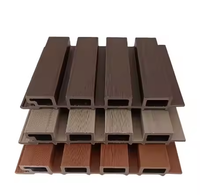 Panneau mural WPC imperméable et ignifuge, prix usine, 219*26*2900mm, panneau en bois-plastique WPC pour extérieur