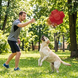 Jouet à mâcher indestructible personnalisé pour <span class=keywords><strong>chien</strong></span>, jouet durable pour chiens agressifs, sûr, non toxique, en caoutchouc naturel - Product Image 6