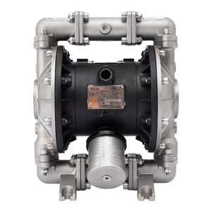 Pompe à diaphragme pneumatique GODO BFQ-25P en acier inoxydable 304 pour laboratoire, eaux usées, produits chimiques et applications industrielles - Product Image 1