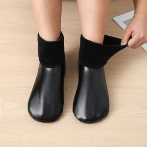 Calcetines de Diseño Halal para Hombre, de Alta Calidad, Islámicos, de Cuero PU Suave, Casuales, Elásticos, para Invierno - Product Image 6