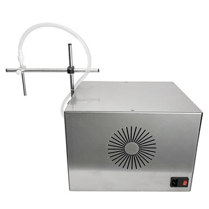 เครื่องบรรจุของเหลวแบบกึ่งอัตโนมัติหัวเดียว 220V ปั๊มไฟฟ้าความแม่นยำสูง รับประกัน 1 ปี สำหรับสารเคมี - Product Image 1