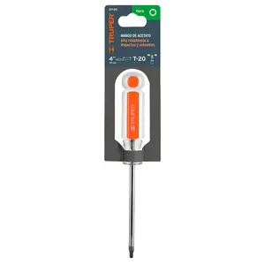 BOX 6 Tournevis Torx T 20 avec manche en acétate, TRUPER - Product Image 3