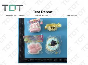 ของเล่นบีบ TPR รูปซาลาเปาขนาด 7.5 ซม. นุ่มฟู บรรเทาความเครียด ของขวัญสำหรับเด็กและผู้ใหญ่ ช่วยเพิ่มความสุข - Product Image 5