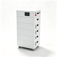 Batterie LiFePO4 modulaire haute tension 192V-384V 100Ah empilable pour stockage domestique avec puissance de sortie de 20-40KW de 19,2 KWh à 38,4 KWh