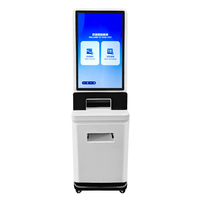 Kiosque d'impression et de numérisation de documents A4 en libre-service avec écran tactile pour hôpitaux, administrations et universités