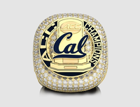 Bague de championnat multisports avec logo personnalisé - Style punk en alliage pour les jeunes, cadeau pour les occasions de fête