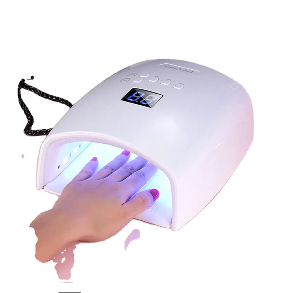 Azië beste nail lamp hoge kwaliteit Opladen Professionele Oplaadbare LED Nail Lamp Cure Dryerd Zon Licht Rood ray