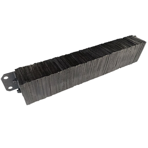 Rubber Dock Bumper 14x6x4 Inch - Horizontal Mount Laminated Bumper For Loading Docks