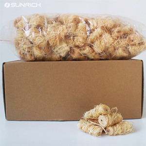 SUNRICH Easy to Use Waterproof Campfire <strong>Firelighters</strong> 200pcs Natural Fire Starters-Bamboo Charcoal Wood Wool 8-10 Mins Duration - Product Image 3