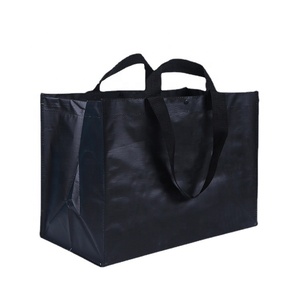 Tùy Chỉnh <span class=keywords><strong>In</strong></span> Logo Thân Thiện Với Môi Tái Sử Dụng Tote Lớn Thêm Lớn Nhiều Lớp PP Dệt Mua Sắm Túi Dây Kéo Khuyến Mại Thêm Thư - Product Image 4