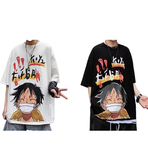 2ดอลลาร์เสื้อยืดผู้ชายแขนสั้นสไตล์ฮาราจูกุสำหรับฤดูร้อน<span class=keywords><strong>เสื้อ</strong></span>ยืดพิมพ์ลายการ์ตูน - Product Image 3