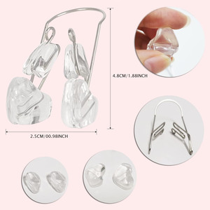 <strong>Nose</strong> <strong>Straightener</strong> for Wide <strong>Noses</strong> Effective Beauty Care Tool Safety Silicone <strong>Nose</strong> Shaper Clip - Product Image 2