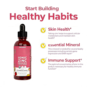 Suplemento Líquido Iónico de Zinc Mineral Premium Superior al por Mayor para Adolescentes, Apoyo al Apetito, Inmunidad y Salud de la Piel - Product Image 4