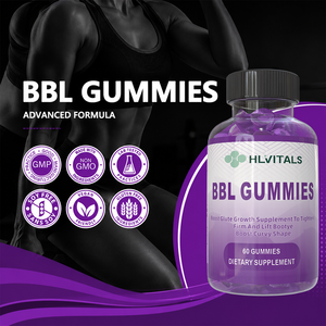 Suplementos Herbales de Maca Bbg de Marca Privada, las Mejores Gomitas de Belleza Bbl para Aumento de Cadera y Glúteos en Adultos - Product Image 6