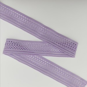 Vente en gros de bracelets élastiques en nylon/élasthanne creux personnalisés multi-spécifications élastiques réglables invisibles K18LFS050G-38-01 HH4K - Product Image 5