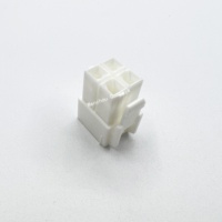 Conector hembra JST de 4 pines, conector eléctrico de paso de 6,2mm para aplicaciones de cable a cable, hecho de nailon duradero para PCB