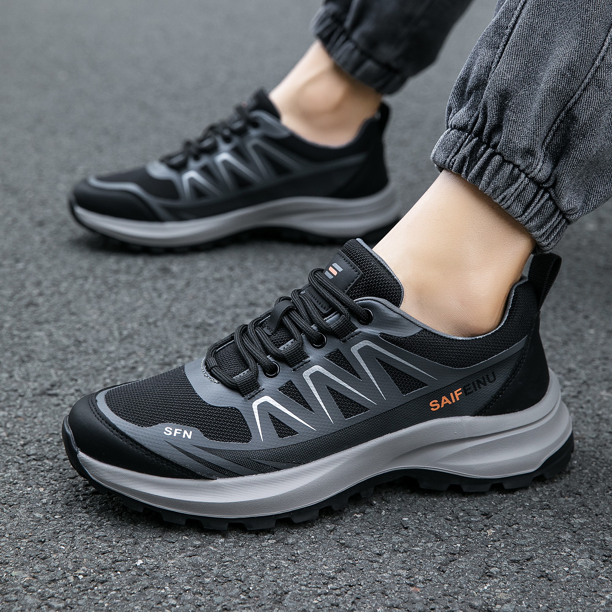 SAIFEINU Casual Shoes Men Sneakers Lightweight Comfortable