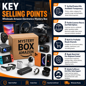 Caja Misteriosa <span class=keywords><strong>de</strong></span> Tecnología al por Mayor <span class=keywords><strong>de</strong></span> <span class=keywords><strong>Amazon</strong></span>: <span class=keywords><strong>Gafas</strong></span> Inteligentes, Consolas Portátiles, TV Boxes para Venta en Vivo, Embalaje para Exportación - Product Image 3
